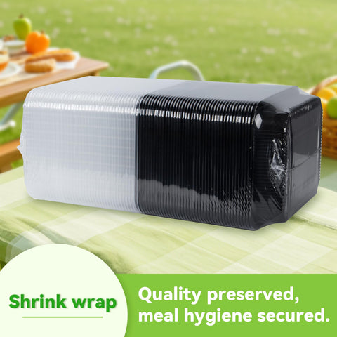 FRESHPAK capacidad de 47 oz para porciones grandes y comidas completas