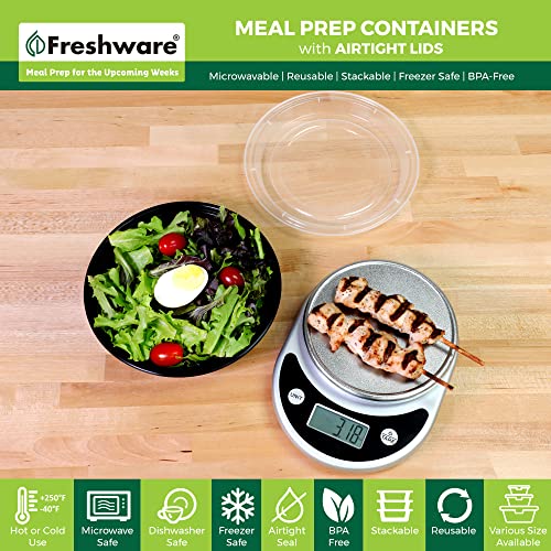 Freshware tapas herméticas para lonchera bentō, mantienen la comida fresca