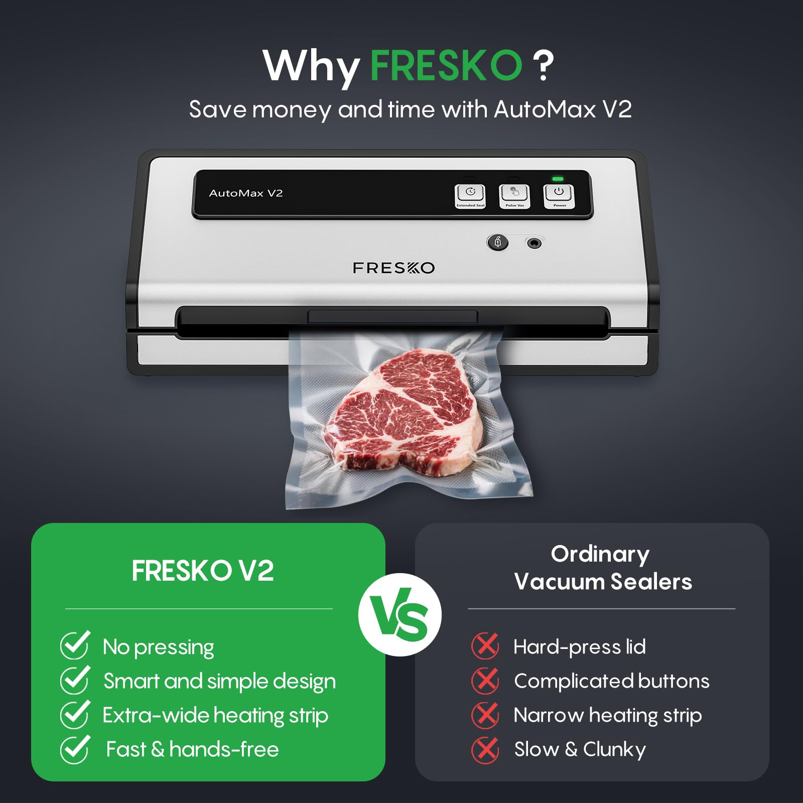 Kit inicial completo de FRESKO con bolsas y accesorios