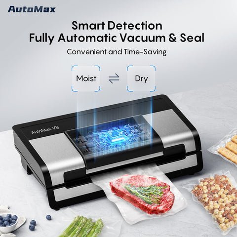 fresko sellador y detector automático, enfoque en detección seco/húmedo, resultados consistentes.