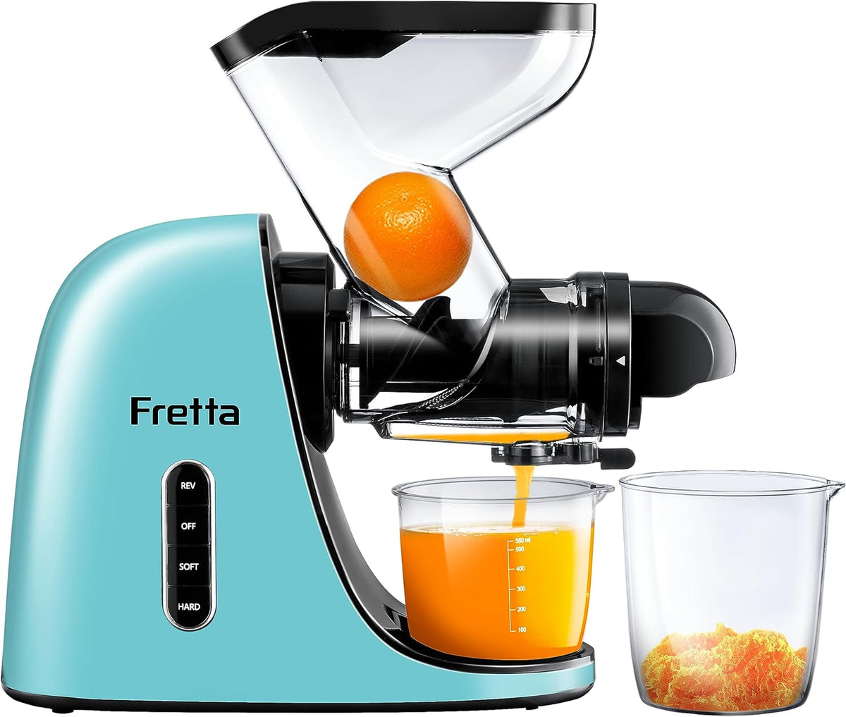 Fretta exprimidor con boca de alimentación de 3 pulgadas para jugos rápidos