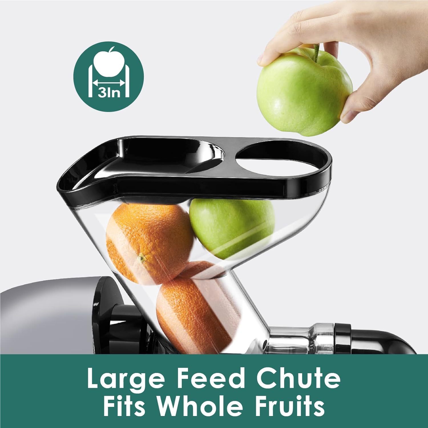 Fretta: material Tritan sin BPA para una experiencia de exprimido segura