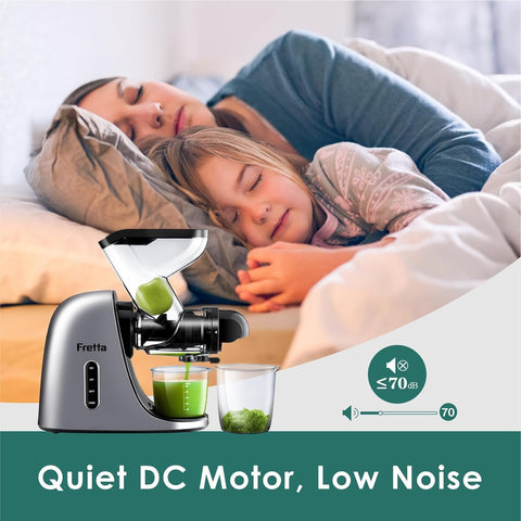 Fretta: motor DC de 200 W, silencioso y de alto torque