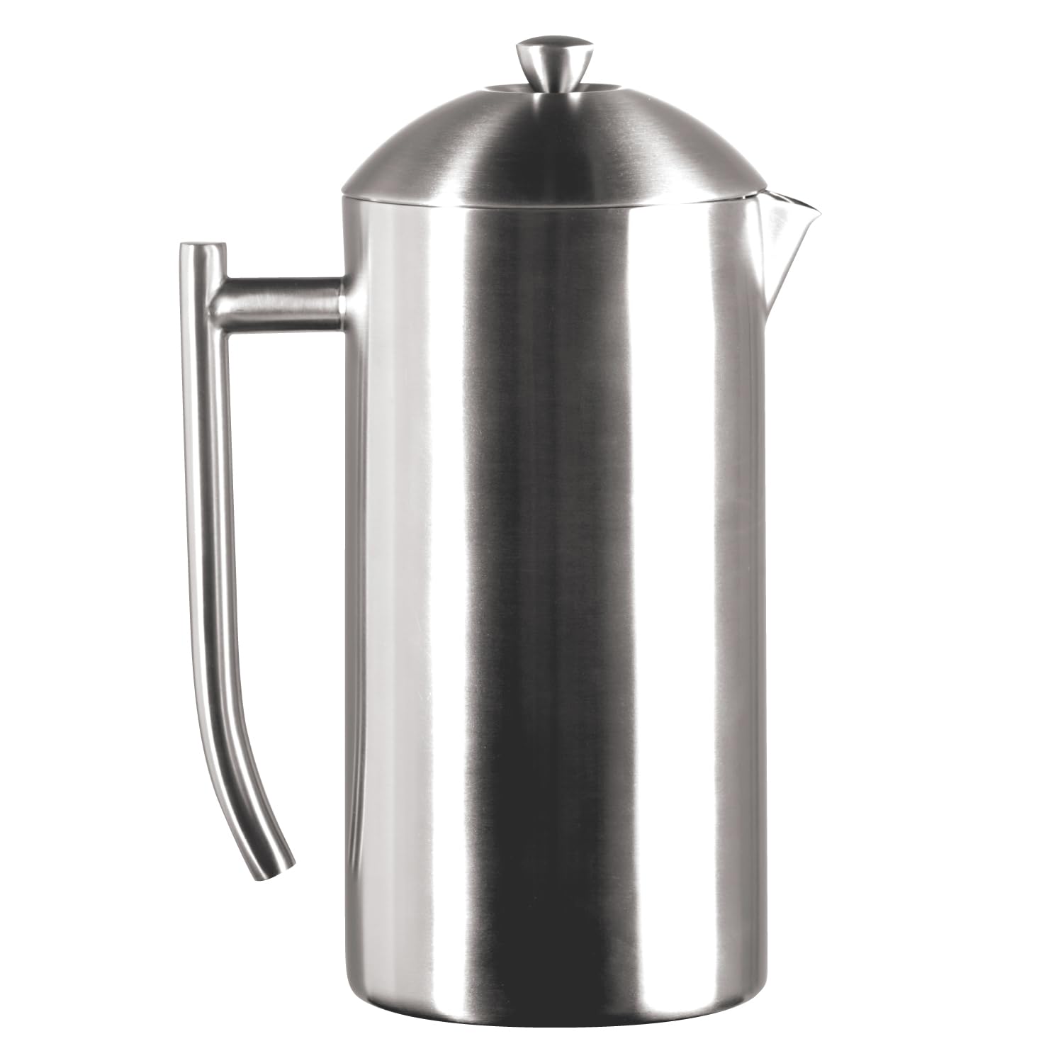 Frieling Prensa Francesa de acero inoxidable 44 onzas, sedimento cero en cada taza.