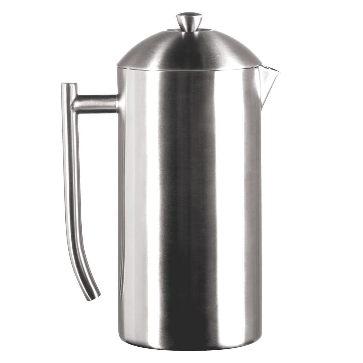 Frieling Prensa Francesa de acero inoxidable 44 onzas, sedimento cero en cada taza.
