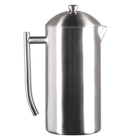 Frieling Prensa Francesa de acero inoxidable 44 onzas, sedimento cero en cada taza.