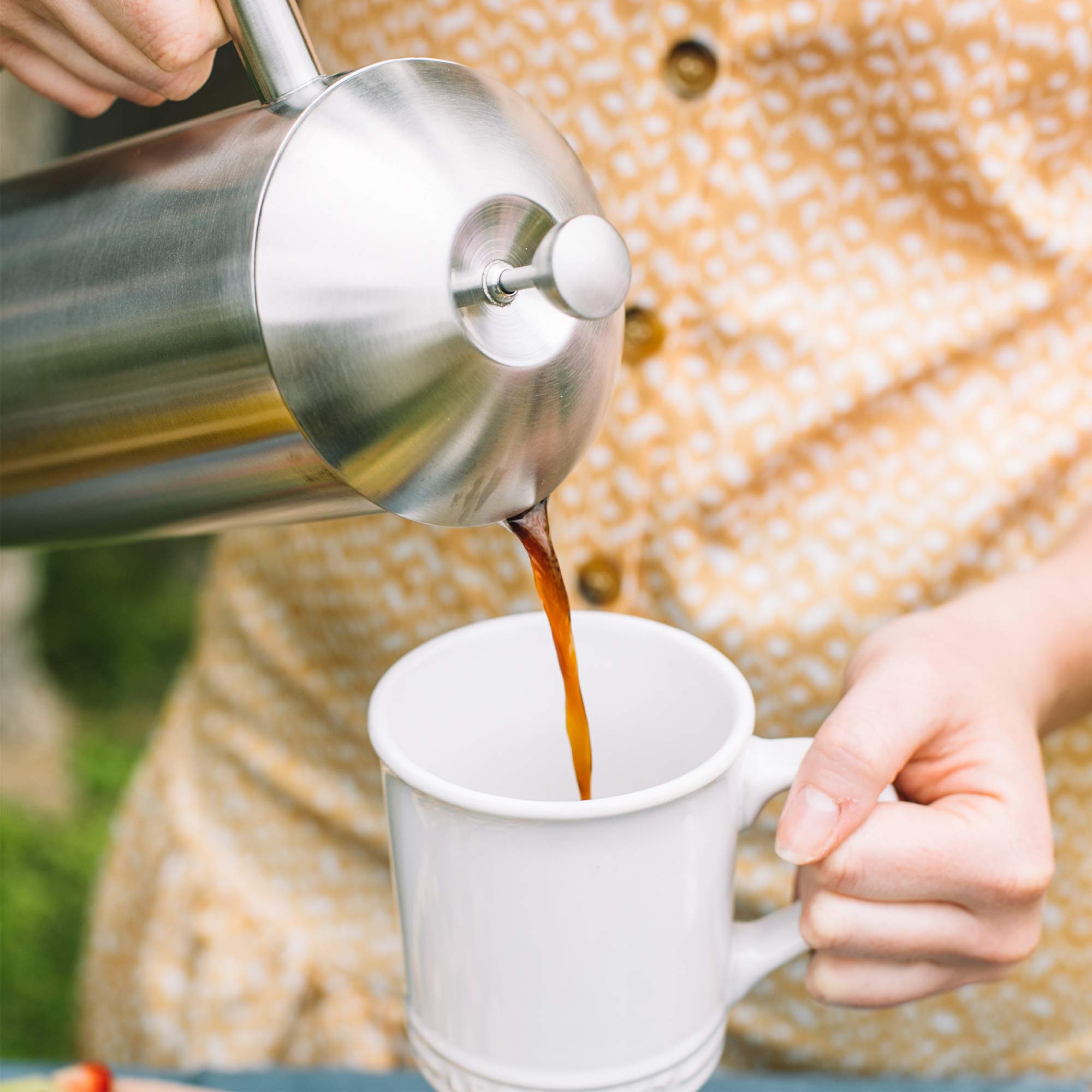 Frieling Prensa Francesa facilita la preparación manual para café aromático