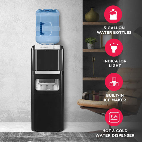 Frigidaire agua caliente y fría lista para café o té