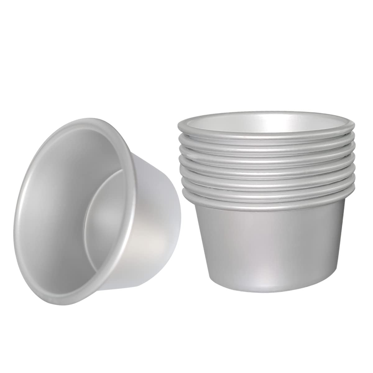 FRIGIIRE formas individuales para mini muffins y cupcakes, desmolde fácil