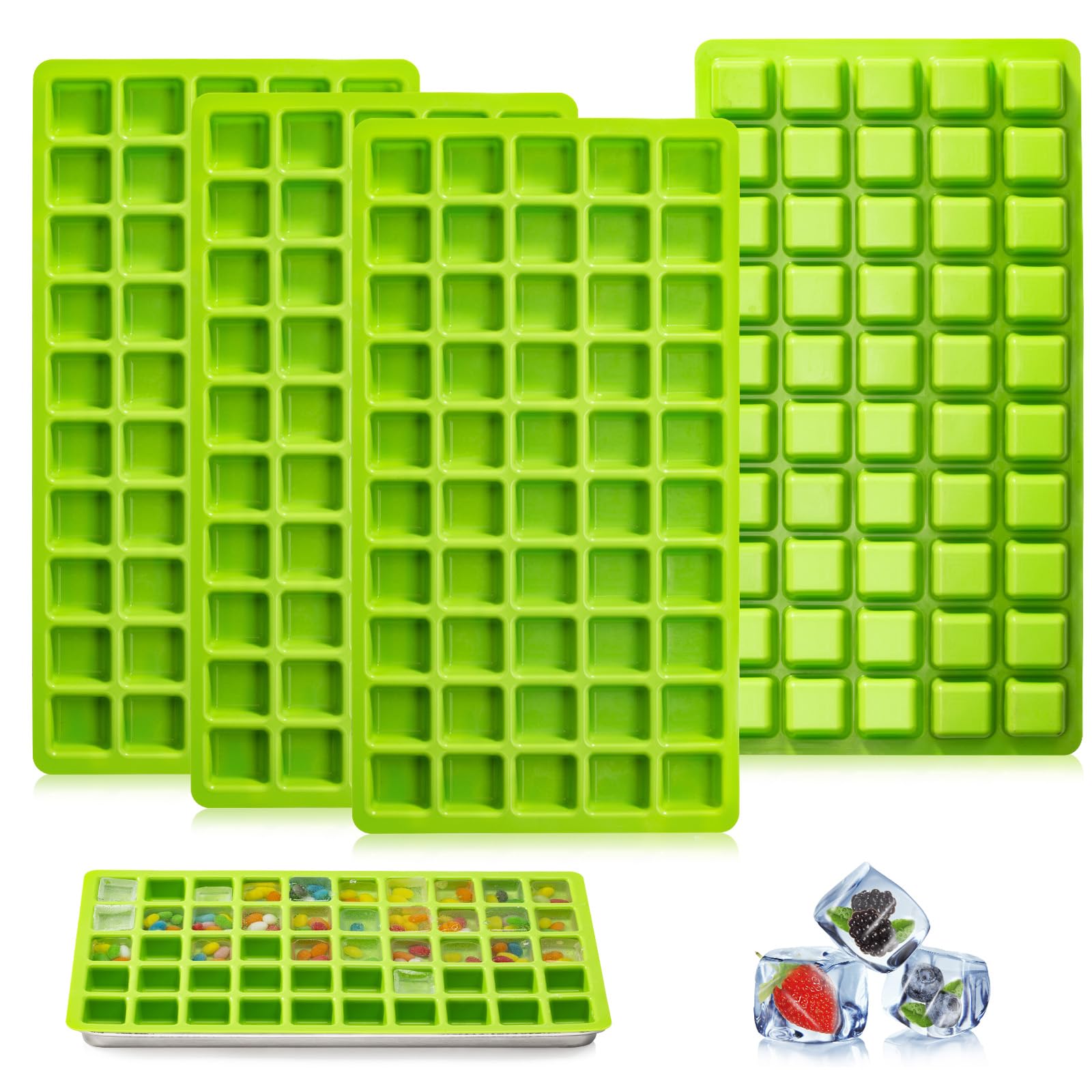 Friheten moldes de silicona para Harvest Right, bandeja con 50 secciones para porciones.