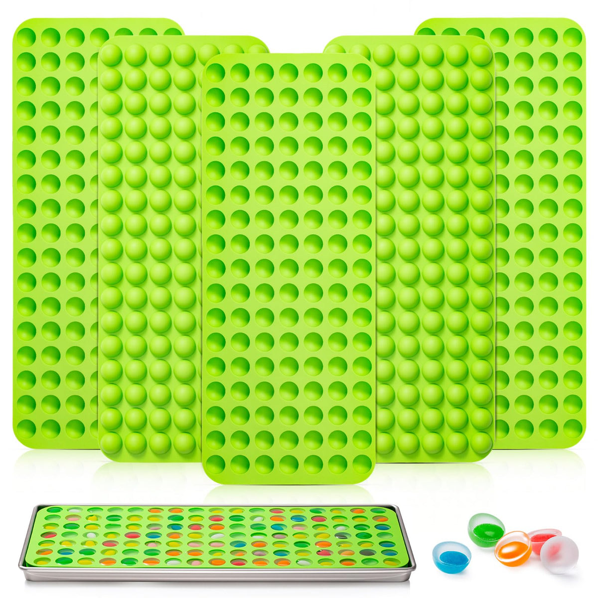 Friheten moldes silicona para bandeja mediana, ajuste perfecto para liofilizacion.