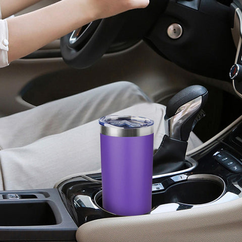 FristChoice 20 oz vaso esbelto fácil de limpiar gracias al acero inoxidable