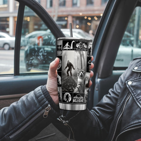 FROOBLEQUIRK Regalo Sasquatch, tumbler ideal para fans