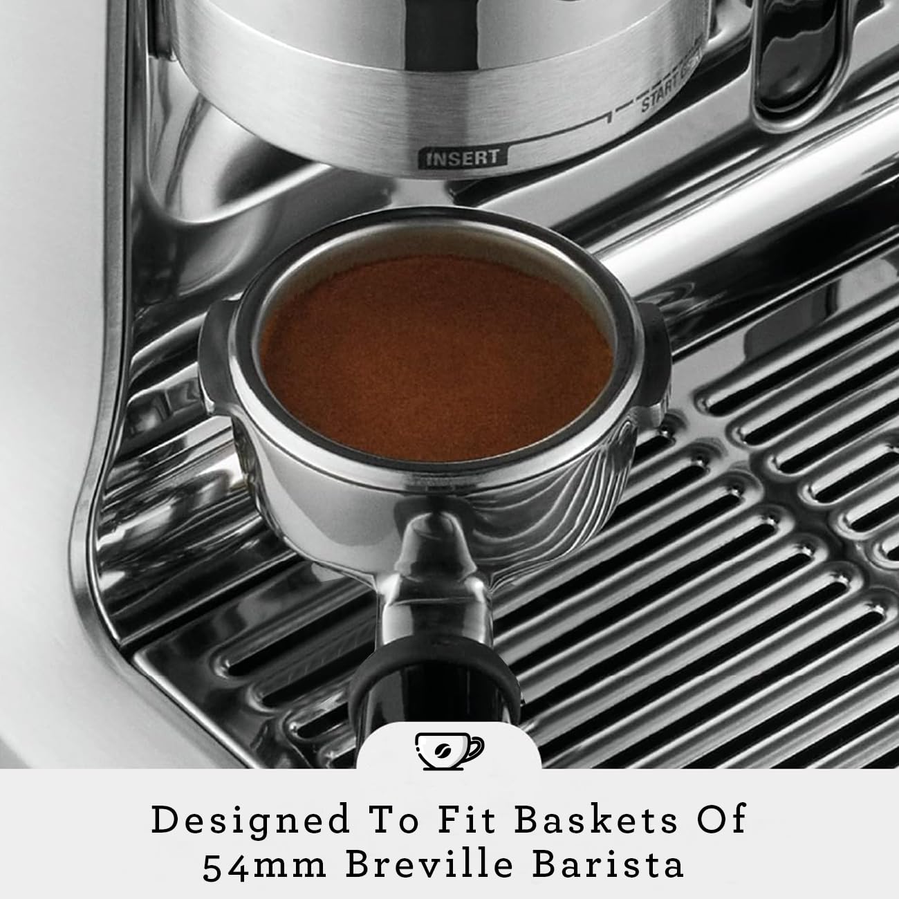 Compatibilidad 54 mm: Breville Barista Express, Pro y Touch