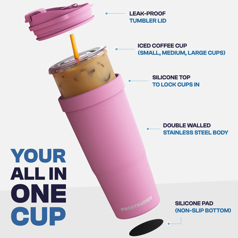 Frost Buddy acero inoxidable 18/8 duradero y fácil de limpiar