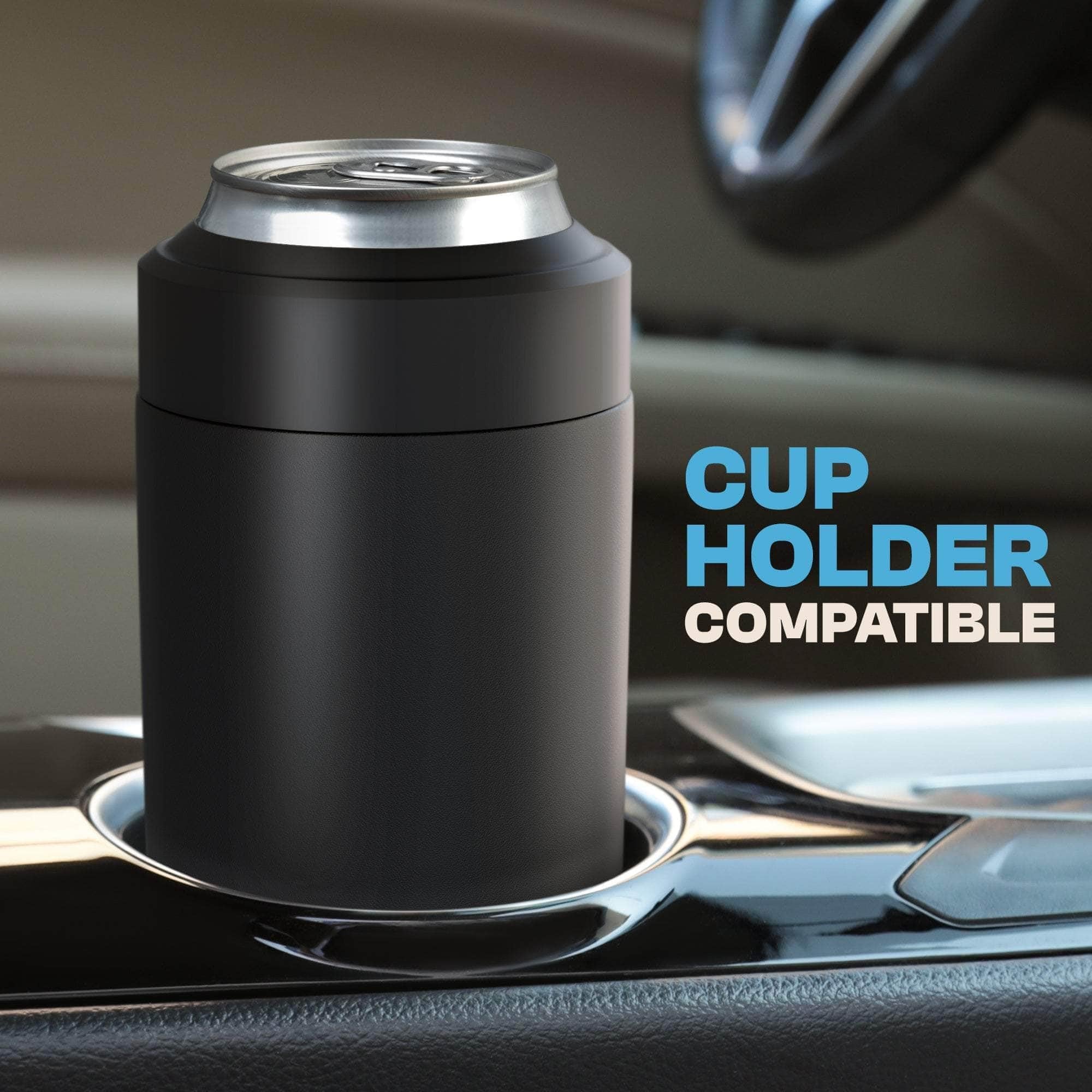 Frost Buddy convertible a taza de café, útil para desplazamientos.
