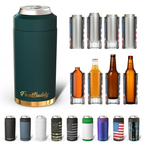 Frost Buddy enfriador universal para lata de 12 onzas manteniendo la bebida fría
