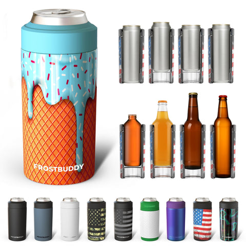 Frost Buddy enfriador universal para latas 12 onzas y 16 onzas mantiene bebidas frías