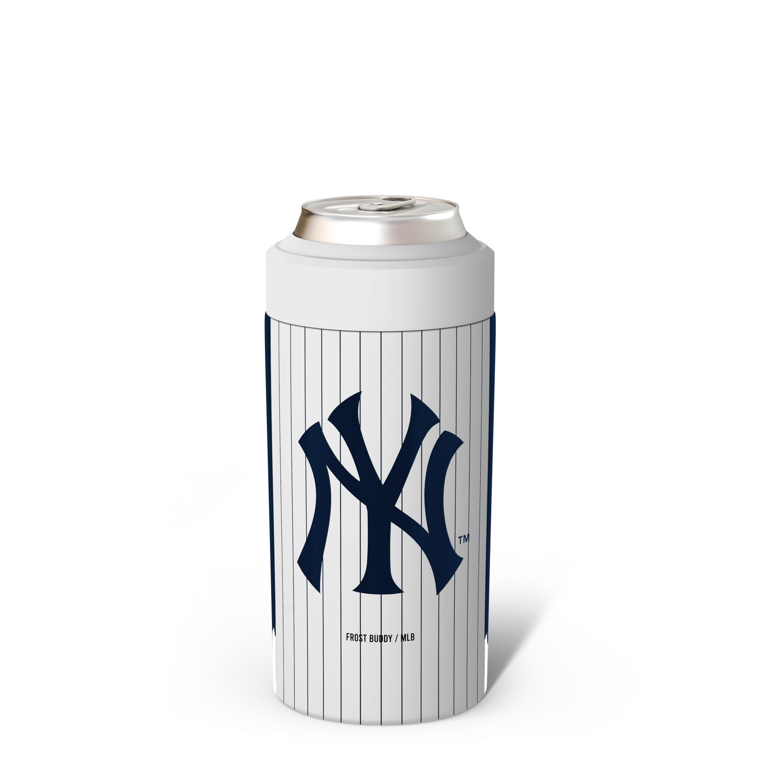 Frost Buddy MLB Universal Buddy funciona con latas slim 12 oz para ahorrar espacio.
