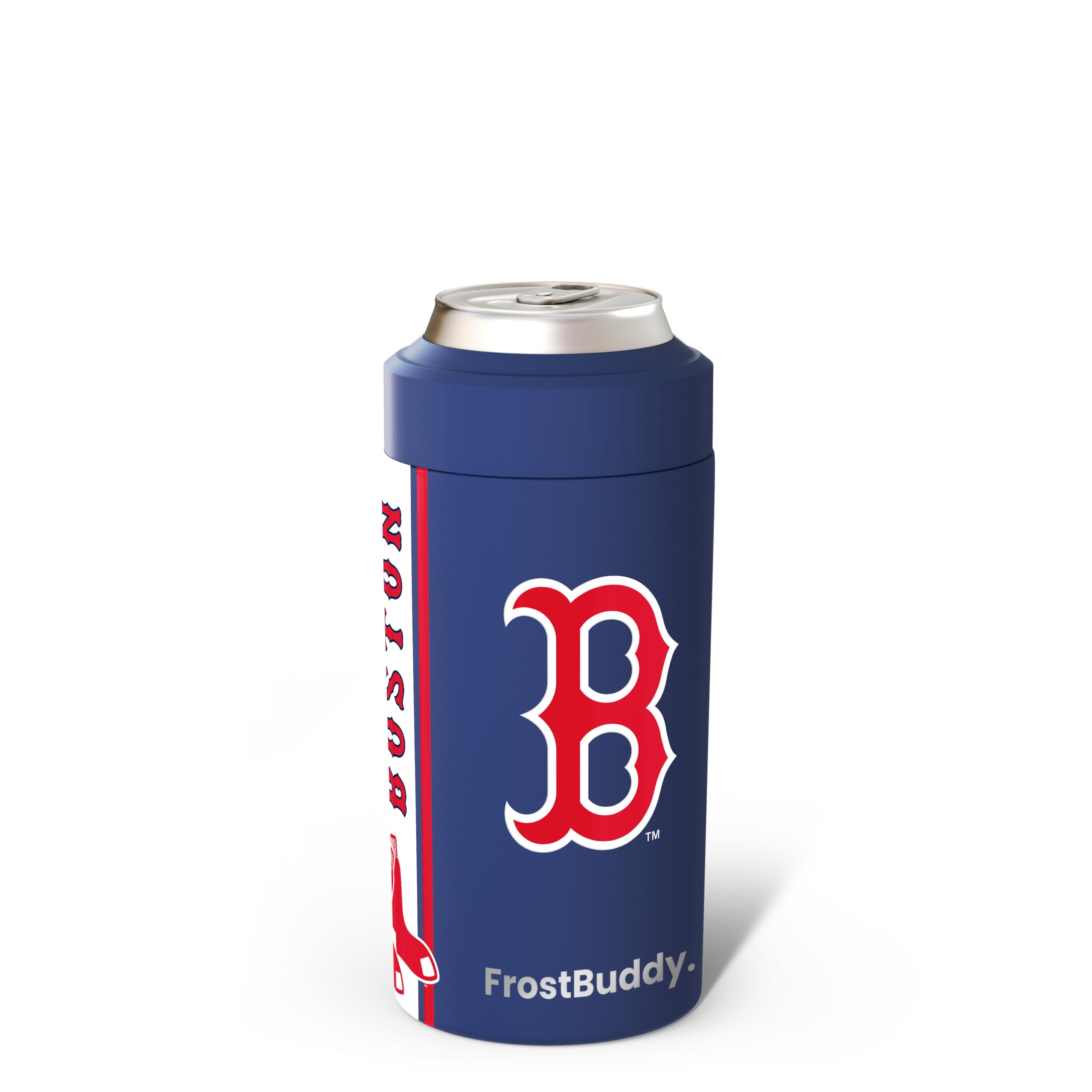 Frost Buddy MLB Universal Buddy para lata 12oz, mantiene la bebida fría por más tiempo.
