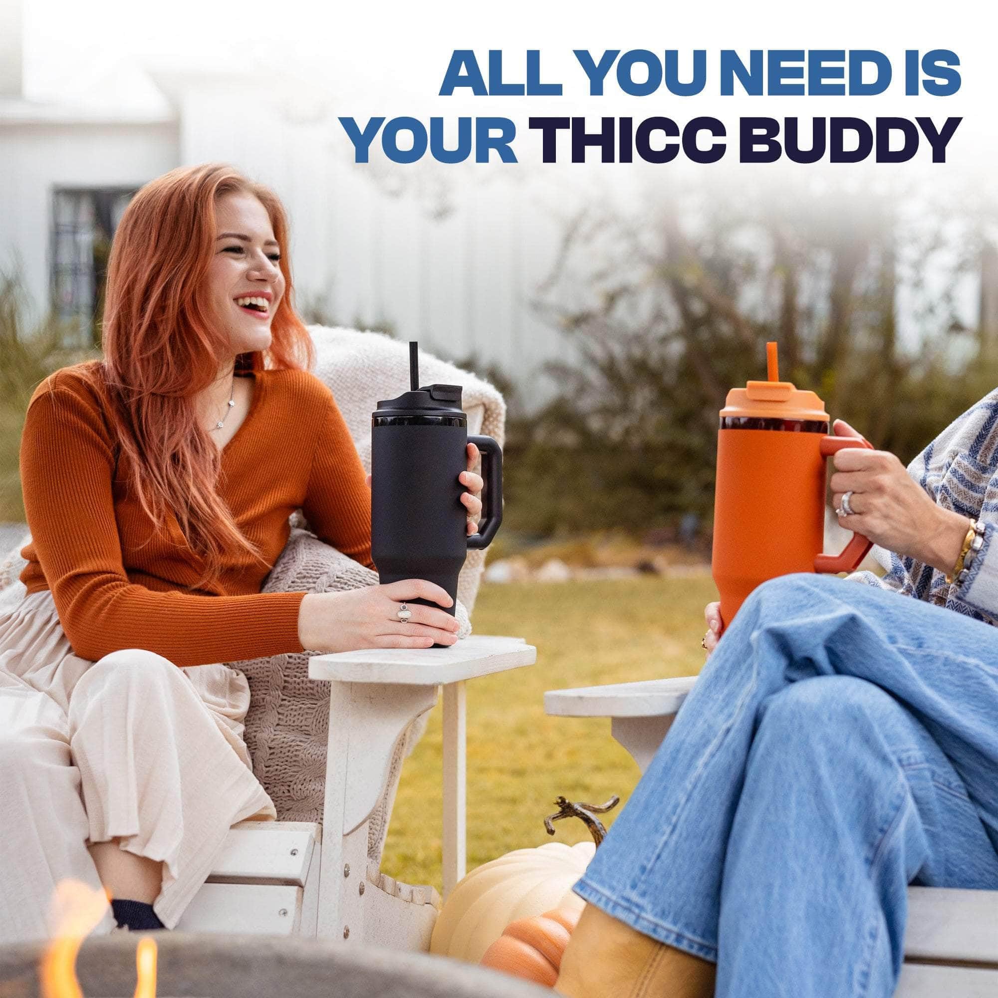 Frost Buddy Thicc Buddy, tamaño 40 onzas, ideal para hidratación diaria.