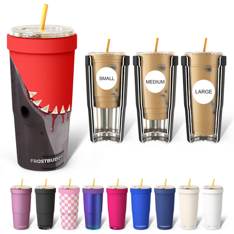Frost Buddy Togo Buddy 30oz con tapa abatible evita derrames en viaje
