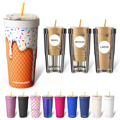 Frost Buddy Togo Buddy 30 oz con doble pared mantiene la temperatura.