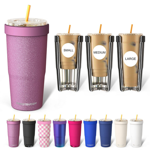 Frost Buddy Togo Buddy con aislamiento doble mantiene bebidas calientes o frías
