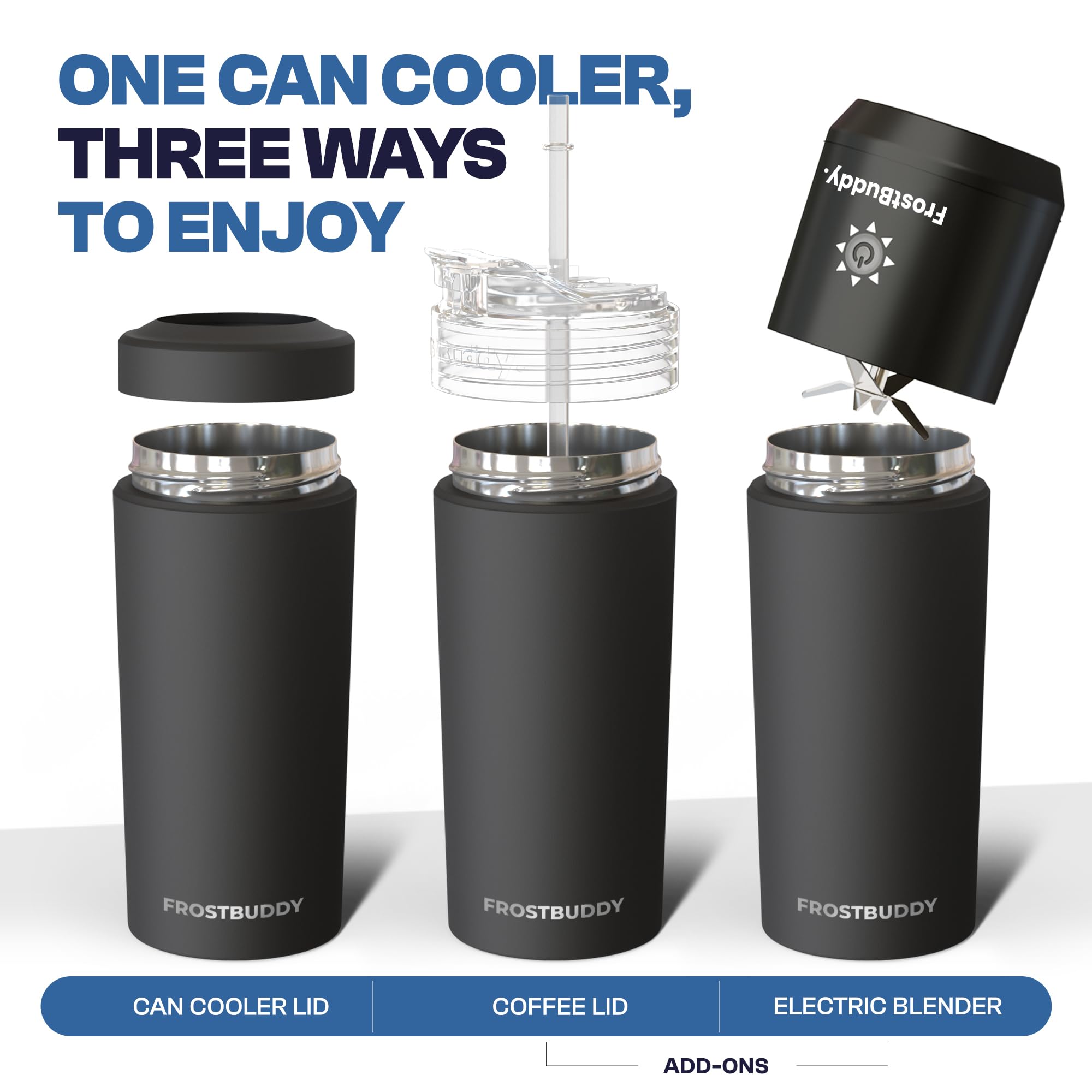 Frost Buddy diseño compacto y ligero para llevar a cualquier lugar