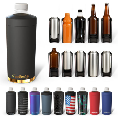 Frost Buddy Universal Buddy XL enfriador de latas 12 oz mantiene la bebida fría