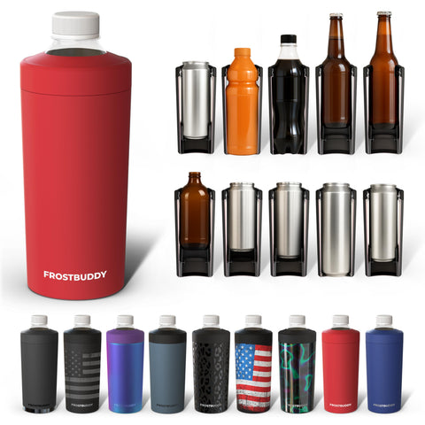 Frost Buddy Universal Buddy XL en lata 12oz mantiene la bebida fría por horas.