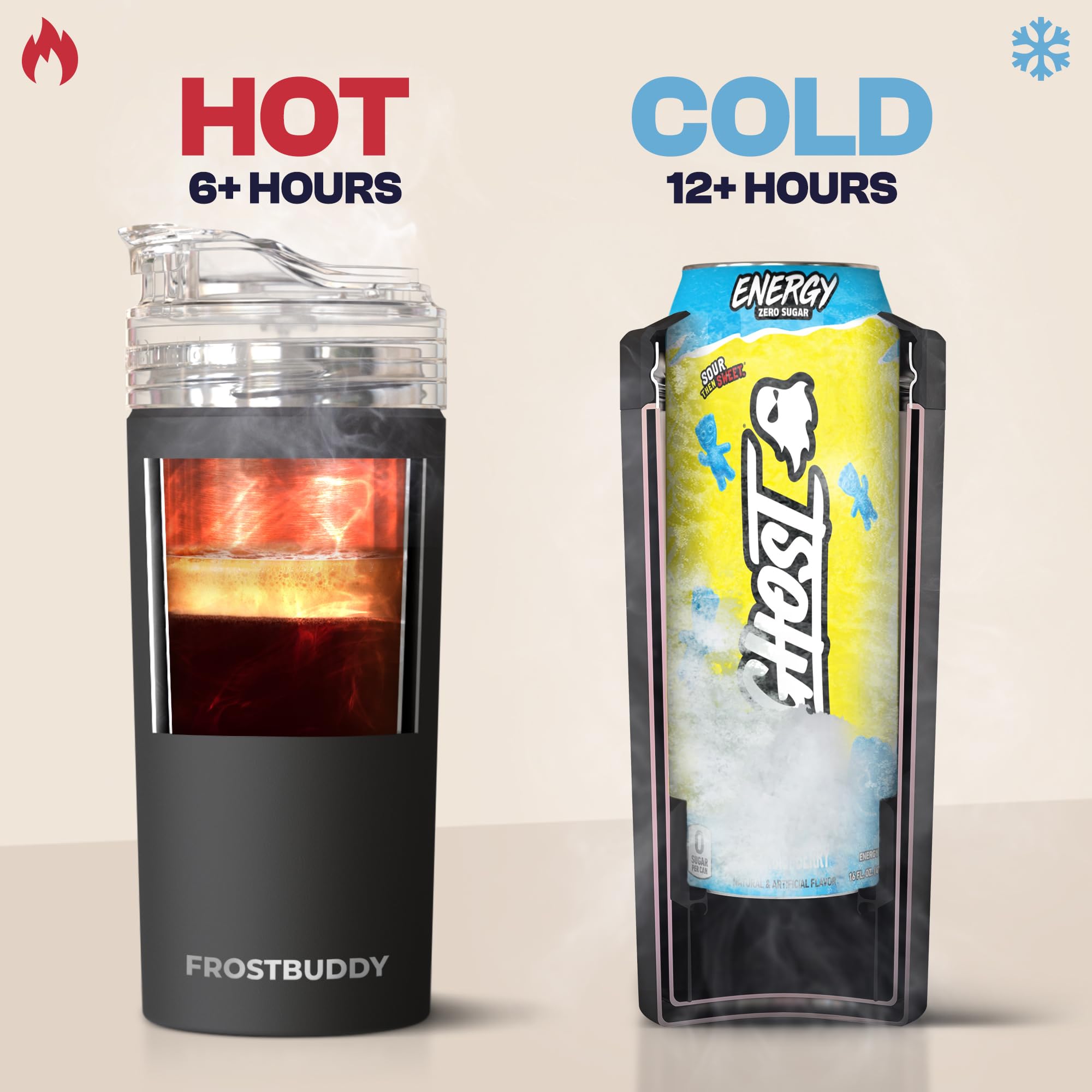 Frost Buddy evita condensación en el Universal Buddy XL para manos secas
