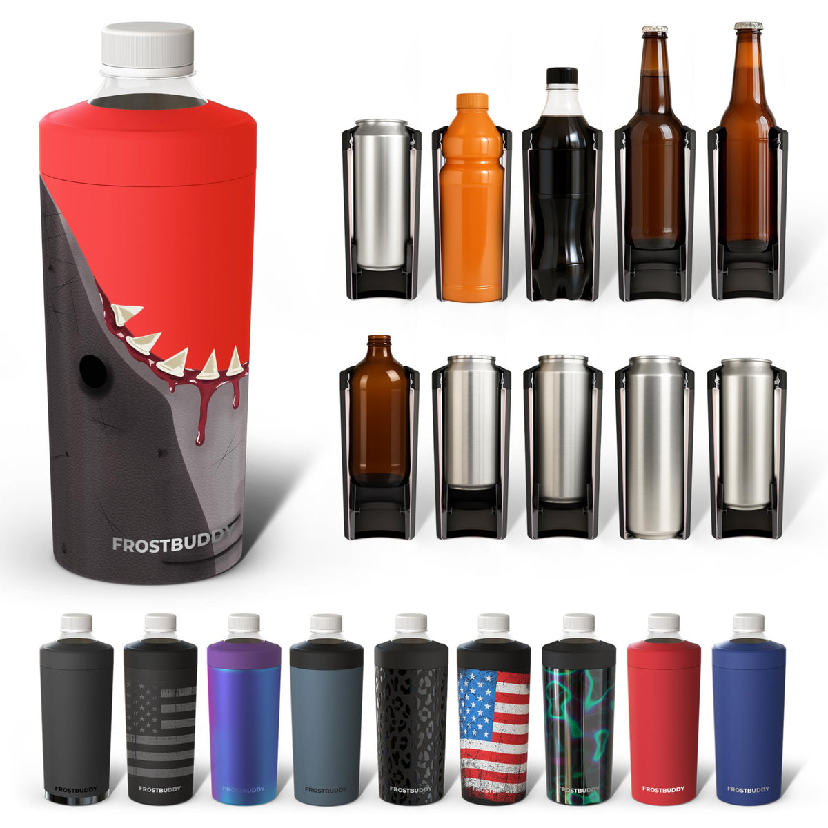 Frost Buddy Universal Buddy XL con tallas múltiples para latas y botellas