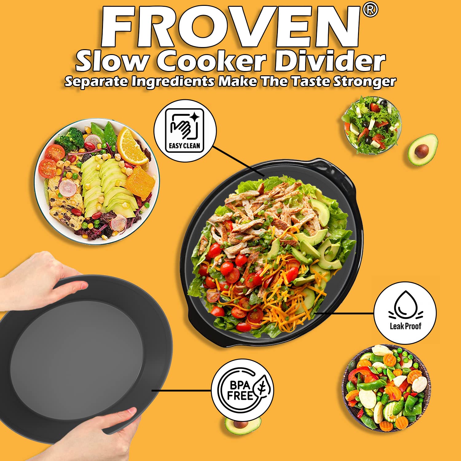Froven evita olores y mantiene sabores de tus recetas.