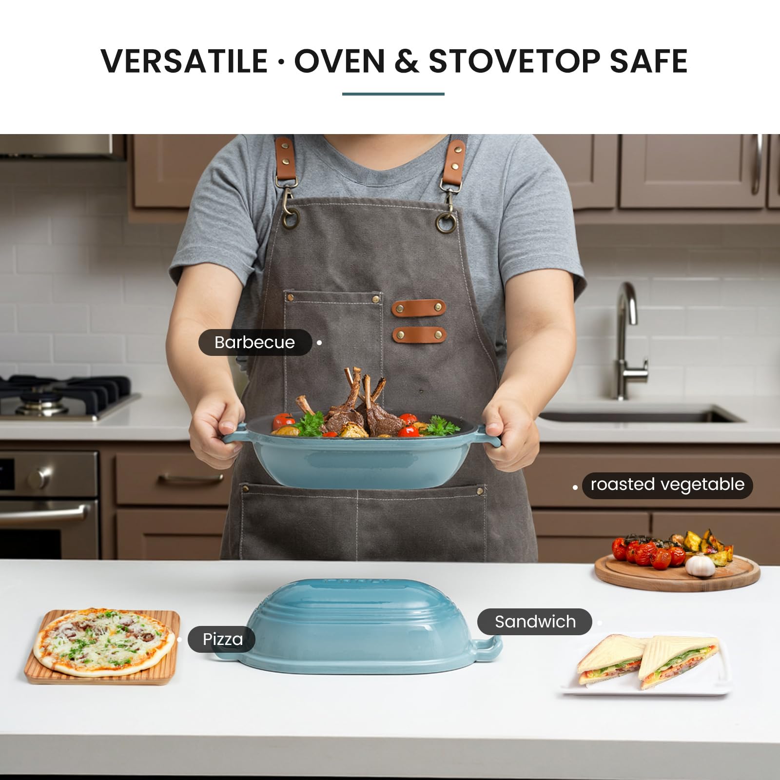 FRRLY compatible con inducción y horno mejora versatilidad