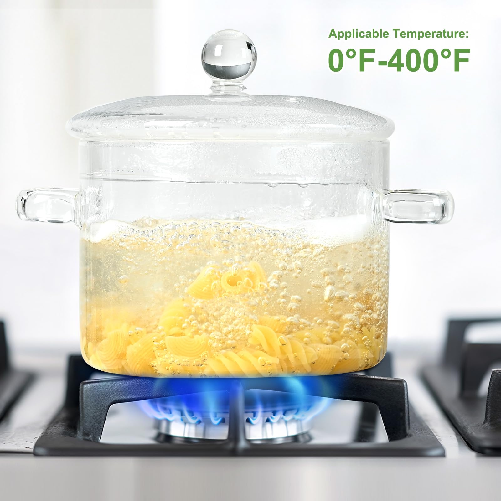 FrutPunch cazo de cocina transparente para ver el progreso de sopas y caldos