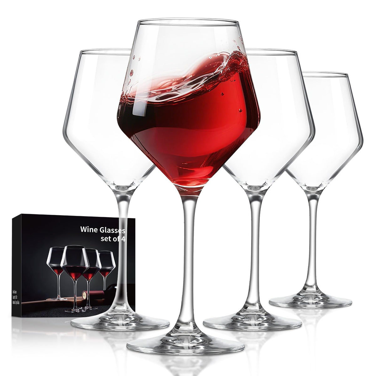 FrutPunch copa de cristal soplado a mano para degustación elegante de vino.