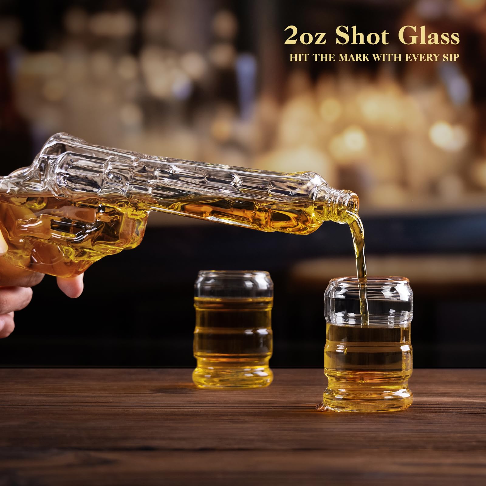 FrutPunch Gun incluye dos copas para servir con estilo