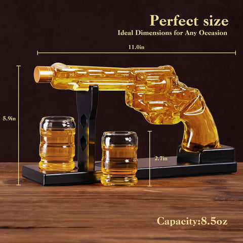 FrutPunch Gun decantador con embudo para verter con precisión
