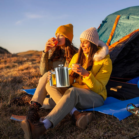 FrutPunch Prensa Francesa portátil ideal para viaje y camping.