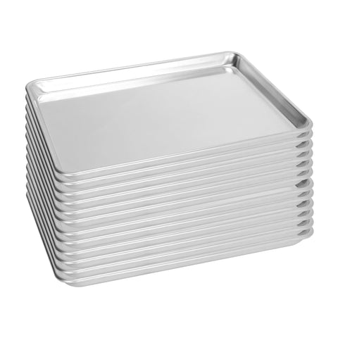 FSUON bandeja-hornear-media-aluminio para hornear de forma uniforme y duradera.
