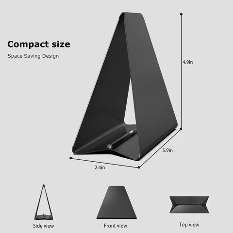 Fudontte portanapkins negro-compacto, fácil de tomar y ordenar la mesa