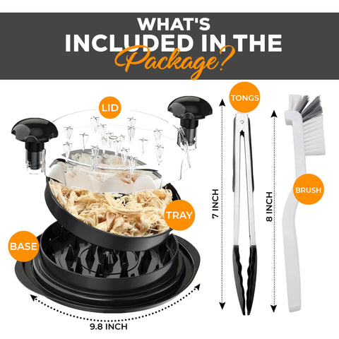 Cepillo de limpieza para deshilador Fuel Kitchen facilita retirar residuos.
