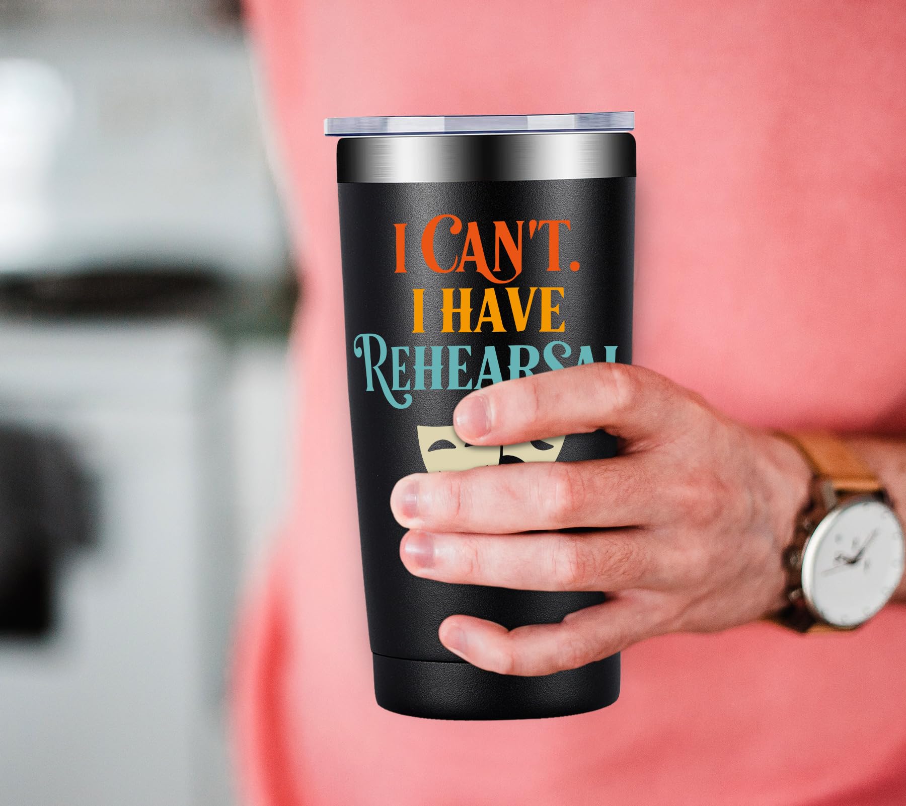 Vaso termo Fufandi con tapa transparente, libre de BPA para evitar derrames.