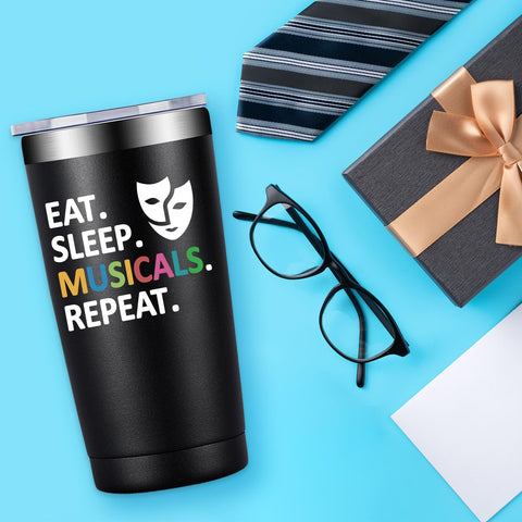 Taza Fufandi Teatro 20oz, acero inoxidable, duradera y resistente.