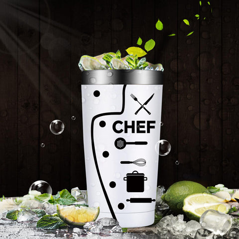 Vaso térmico Fufandi, compañero de cocina para bebidas sin derrames