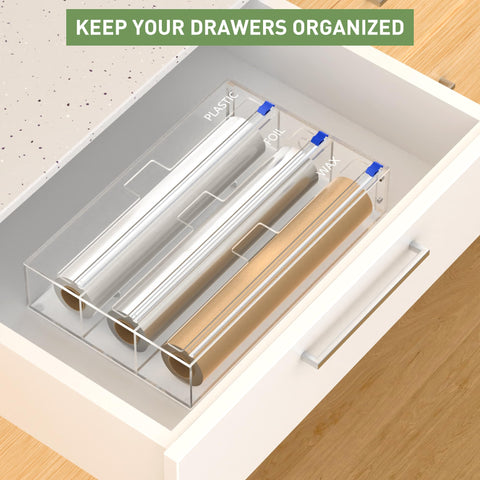 Uso práctico en cocina para mantener orden y acceso rápido.
