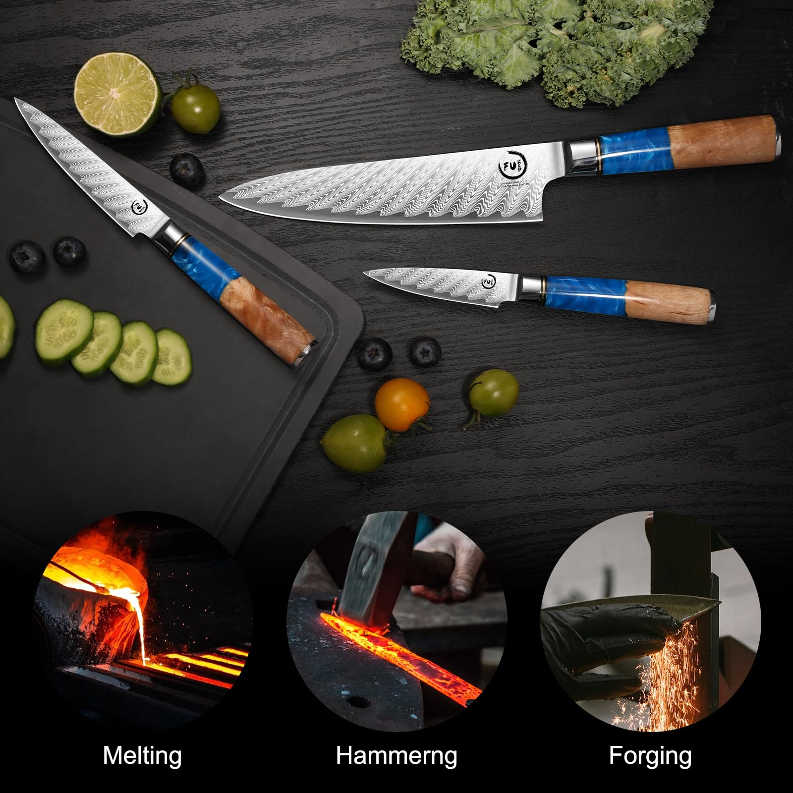 Afilado profesional para uso diario en la cocina