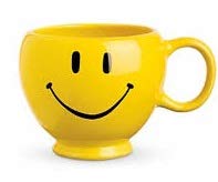 Taza cerámica amarilla FUKQVOD, mango cómodo para bebidas calientes.