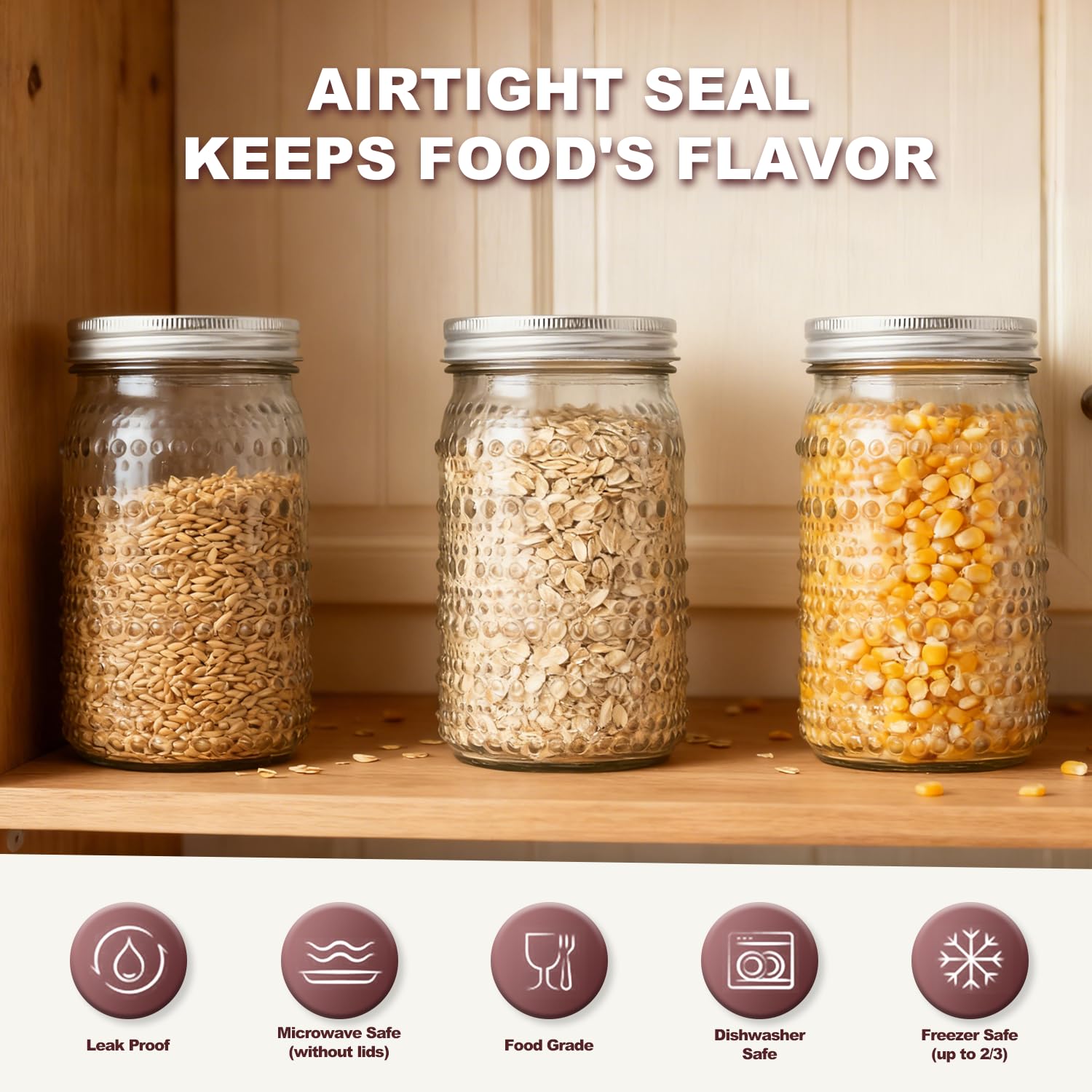 FULGNU conservas, encurtidos y salsas en frascos claros que conservan sabor.